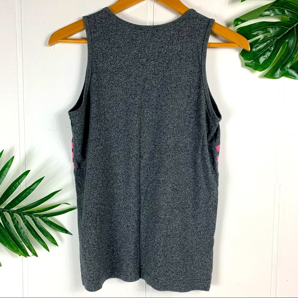 CAT & JACK Youth Gray Shark Graphic Tank Top Large - Picture 2 of 4